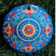 Ceramic Ornament - Lise Lorentzen Rosemaling  